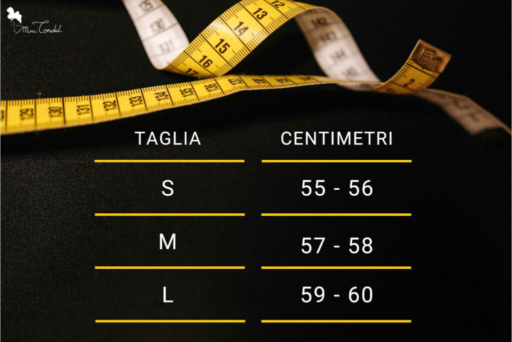 Guida alle taglie per cappelli di Mimi Condal.