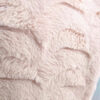 Cuffia in pelliccia sintetica rosa, Mimi Condal